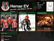 Tablet Screenshot of herner-ev.com